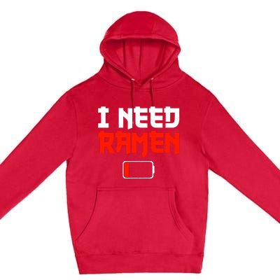 Funny Ra Design For Ra Noodles Lovers Premium Pullover Hoodie