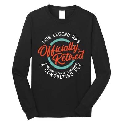 Funny Retired Design, Funny Retirement Tee, Funny Grandpa Long Sleeve Shirt