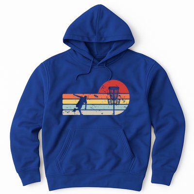 Funny Retro Disc Golf Frisbee Gift Hoodie