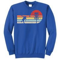 Funny Retro Disc Golf Frisbee Gift Sweatshirt