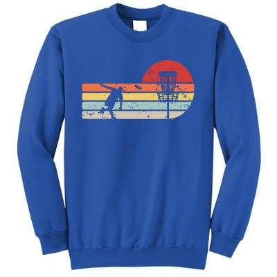 Funny Retro Disc Golf Frisbee Gift Sweatshirt