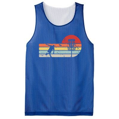 Funny Retro Disc Golf Frisbee Gift Mesh Reversible Basketball Jersey Tank