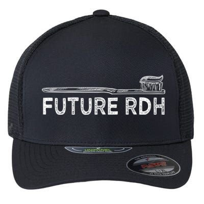 Future Rdh Dental Hygienist Student Dentist Graduate Dental Gift Flexfit Unipanel Trucker Cap