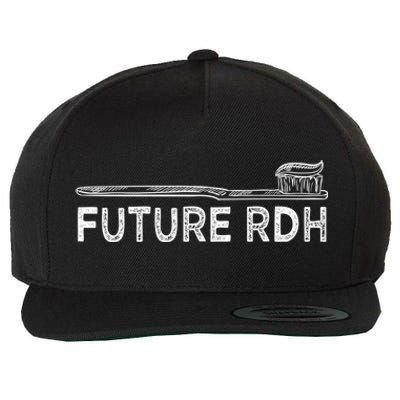 Future Rdh Dental Hygienist Student Dentist Graduate Dental Gift Wool Snapback Cap