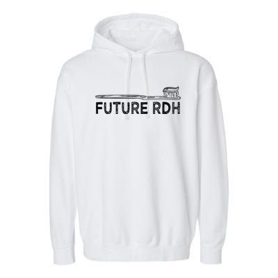 Future Rdh Dental Hygienist Student Dentist Graduate Dental Gift Garment-Dyed Fleece Hoodie