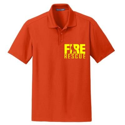 Fire Rescue Department Firefighters Fire Uniform Duty Dry Zone Grid Polo