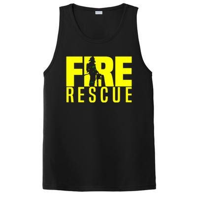 Fire Rescue Department Firefighters Fire Uniform Duty PosiCharge Competitor Tank