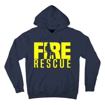 Fire Rescue Department Firefighters Fire Uniform Duty Hoodie