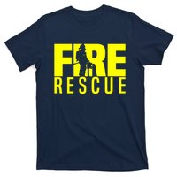 Fire Rescue Department Firefighters Fire Uniform Duty T-Shirt