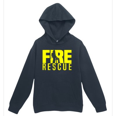 Fire Rescue Department Firefighters Fire Uniform Duty Urban Pullover Hoodie