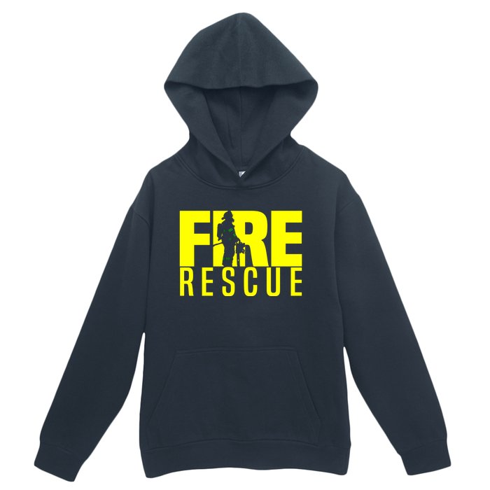 Fire Rescue Department Firefighters Fire Uniform Duty Urban Pullover Hoodie