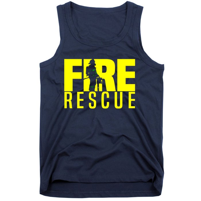 Fire Rescue Department Firefighters Fire Uniform Duty Tank Top