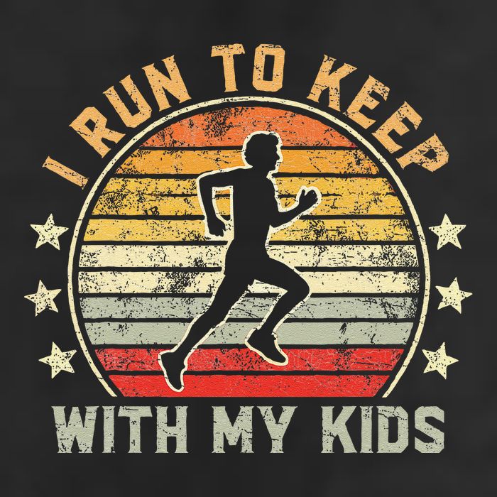 Funny Runner Dad Running Dad I Run To Keep Up With My Knit Cap Winter Beanie