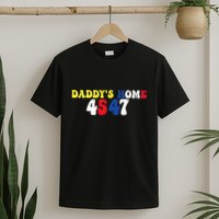 Funny Return DaddyS Home From Garbage Trump President 45 47 T-Shirt