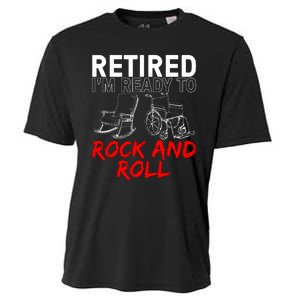 Funny Retirement Design For Retired Retirement Cooling Performance Crew T-Shirt