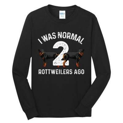 Funny Rottweiler Designs For Rott Pet Lovers Tall Long Sleeve T-Shirt