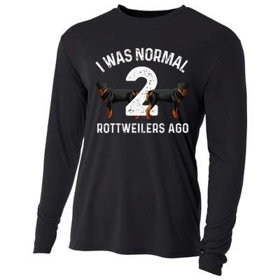 Funny Rottweiler Designs For Rott Pet Lovers Cooling Performance Long Sleeve Crew