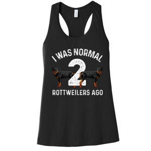 Funny Rottweiler Designs For Rott Pet Lovers Women's Racerback Tank