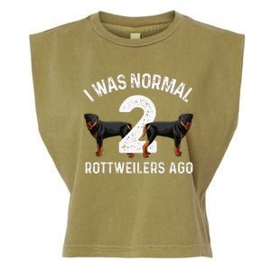 Funny Rottweiler Designs For Rott Pet Lovers Garment-Dyed Women's Muscle Tee