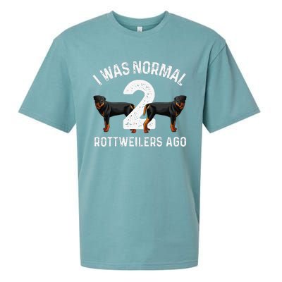 Funny Rottweiler Designs For Rott Pet Lovers Sueded Cloud Jersey T-Shirt