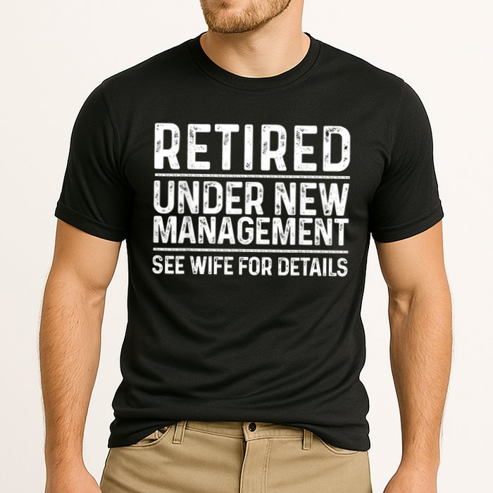 Funny Retirement Design Men Dad Retiring Party Humor Lovers Cooling Performance Crew T-Shirt