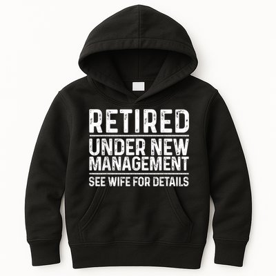 Funny Retirement Design Men Dad Retiring Party Humor Lovers Kids Hoodie