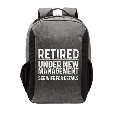 Funny Retirement Design Men Dad Retiring Party Humor Lovers Vector Backpack