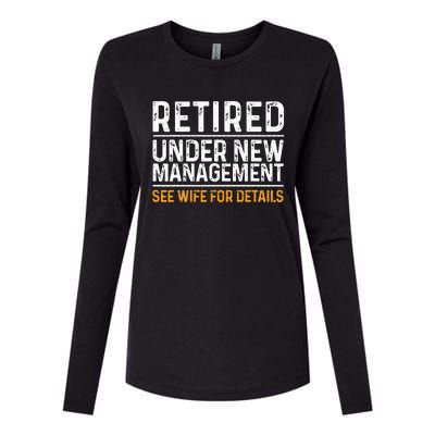 Funny Retirement Design Men Dad Retiring Party Humor Lovers Womens Cotton Relaxed Long Sleeve T-Shirt