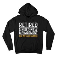 Funny Retirement Design Men Dad Retiring Party Humor Lovers Hoodie