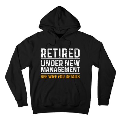 Funny Retirement Design Men Dad Retiring Party Humor Lovers Hoodie