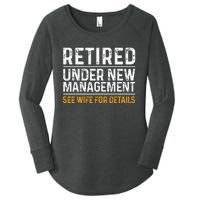 Funny Retirement Design Men Dad Retiring Party Humor Lovers Women's Perfect Tri Tunic Long Sleeve Shirt