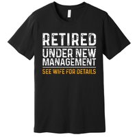 Funny Retirement Design Men Dad Retiring Party Humor Lovers Premium T-Shirt