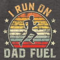 Funny Runner Dad Running Dad I Run On Dad Fuel Vector Backpack
