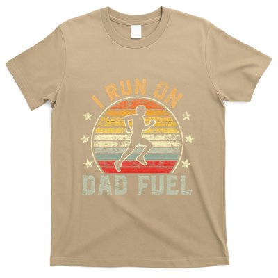 Funny Runner Dad Running Dad I Run On Dad Fuel T-Shirt