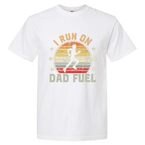 Funny Runner Dad Running Dad I Run On Dad Fuel Garment-Dyed Heavyweight T-Shirt