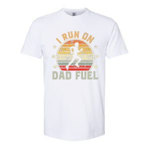 Funny Runner Dad Running Dad I Run On Dad Fuel Softstyle CVC T-Shirt