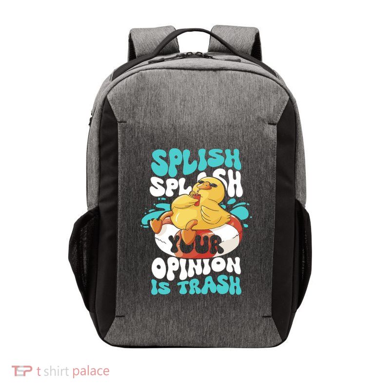 Funny Rubber Ducky Saying Rubber Duckie Rubber Duck Great Gift Vector Backpack