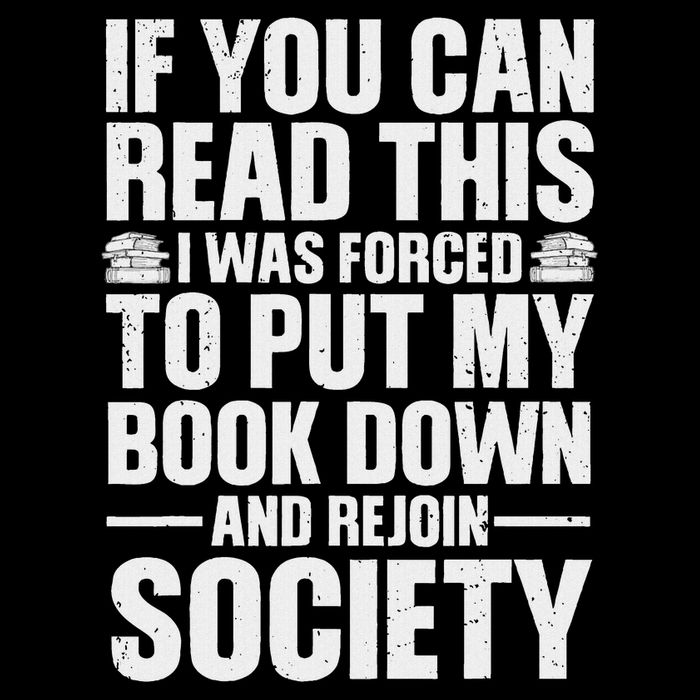 Funny Reading Design For Men Women Book Nerd Reading Lovers Poster