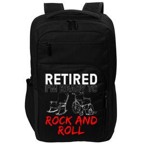 Funny Retirement Design For Retired Retirement Impact Tech Backpack