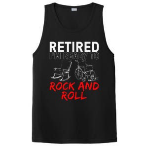 Funny Retirement Design For Retired Retirement PosiCharge Competitor Tank