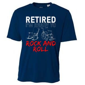 Funny Retirement Design For Retired Retirement Cooling Performance Crew T-Shirt