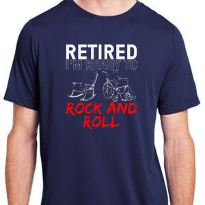 Funny Retirement Design For Retired Retirement Adult ChromaSoft Performance T-Shirt