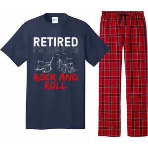 Funny Retirement Design For Retired Retirement Pajama Set