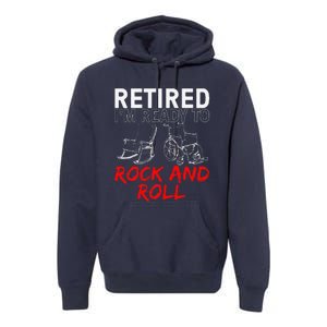 Funny Retirement Design For Retired Retirement Premium Hoodie