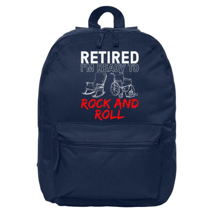 Funny Retirement Design For Retired Retirement 16 in Basic Backpack