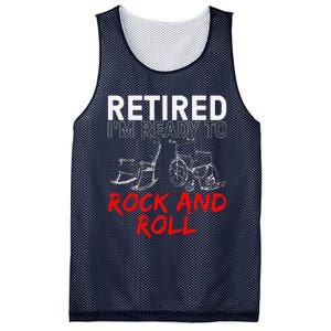 Funny Retirement Design For Retired Retirement Mesh Reversible Basketball Jersey Tank