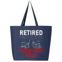 Funny Retirement Design For Retired Retirement 25L Jumbo Tote