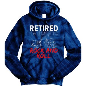 Funny Retirement Design For Retired Retirement Tie Dye Hoodie