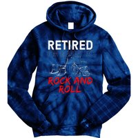 Funny Retirement Design For Retired Retirement Tie Dye Hoodie