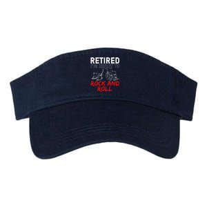 Funny Retirement Design For Retired Retirement Valucap Bio-Washed Visor